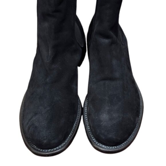 Rocco P. Hand Made Torre Saw Patrisio Women's Black Suede Chelsea boots 39.5 - Picture 5 of 12